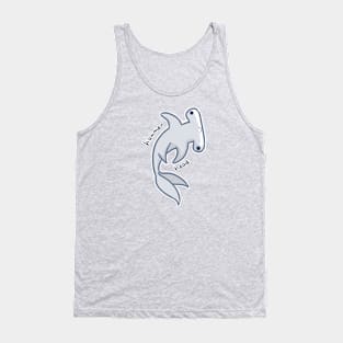 hammerhead shark Tank Top